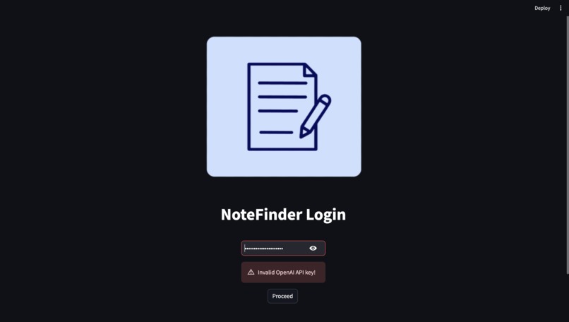 NoteFinder – screenshot 2