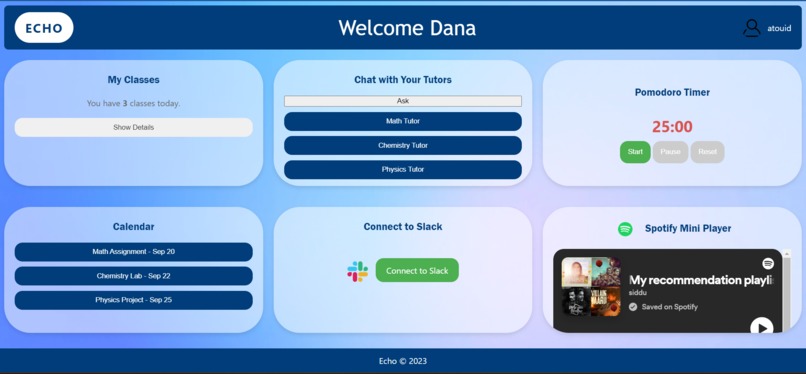 Echo – screenshot 1