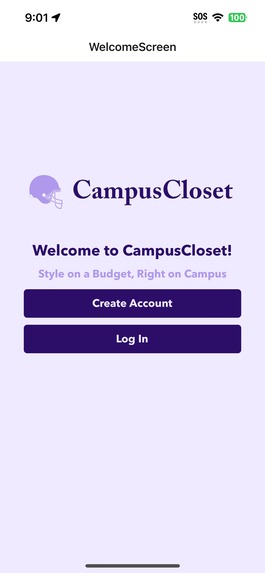 CampusCloset – screenshot 1