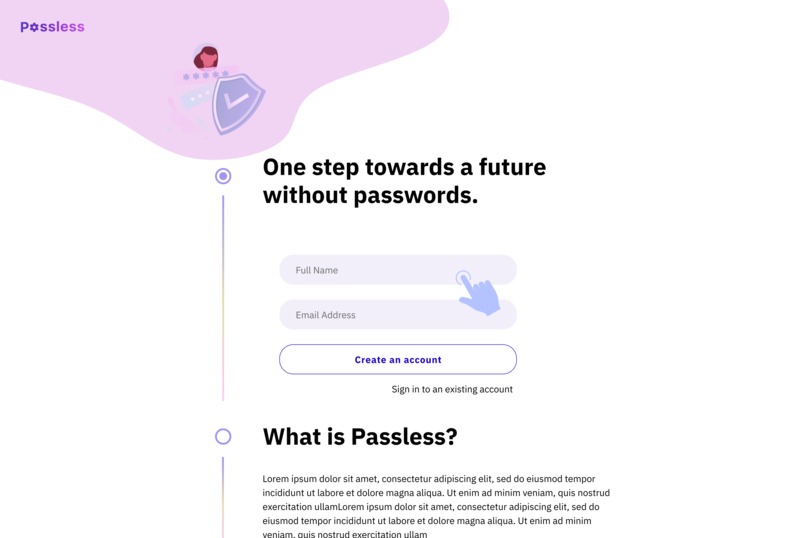 PassLess – screenshot 2