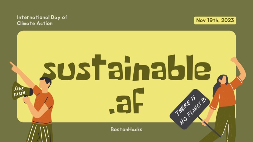 Sustainable AF – screenshot 2