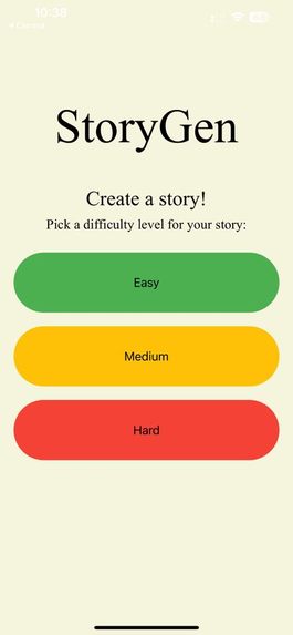 StoryGen – screenshot 1