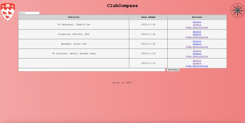 ClubCompass – screenshot 2