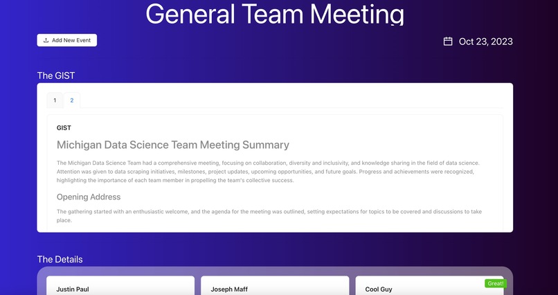 GistHub – screenshot 1