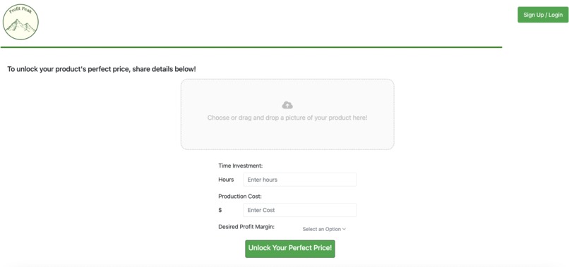 ProfitPeak – screenshot 1