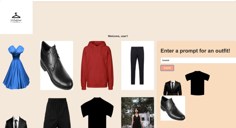 VirtuWear – screenshot 2