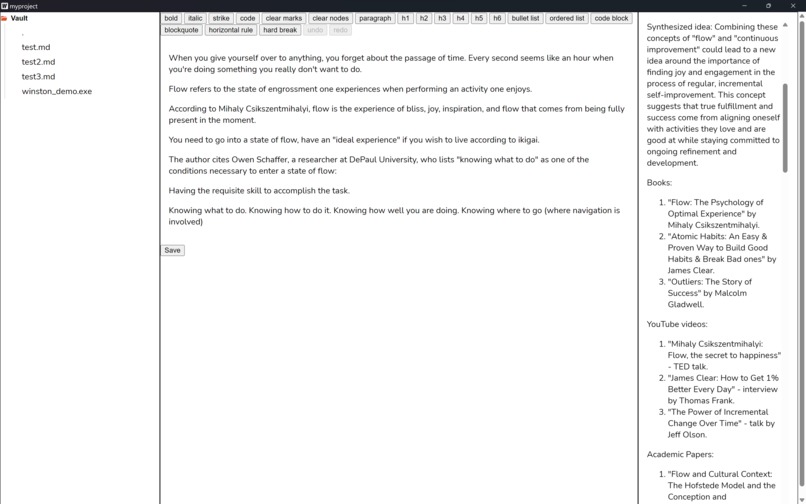 Winston – screenshot 1