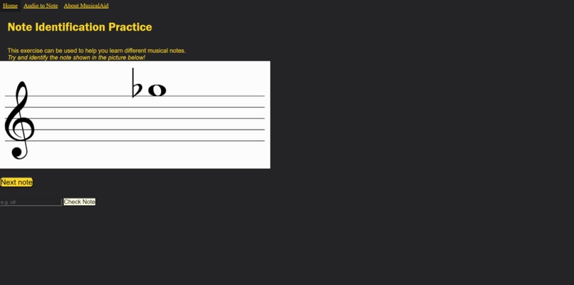 MusicalAid – screenshot 2