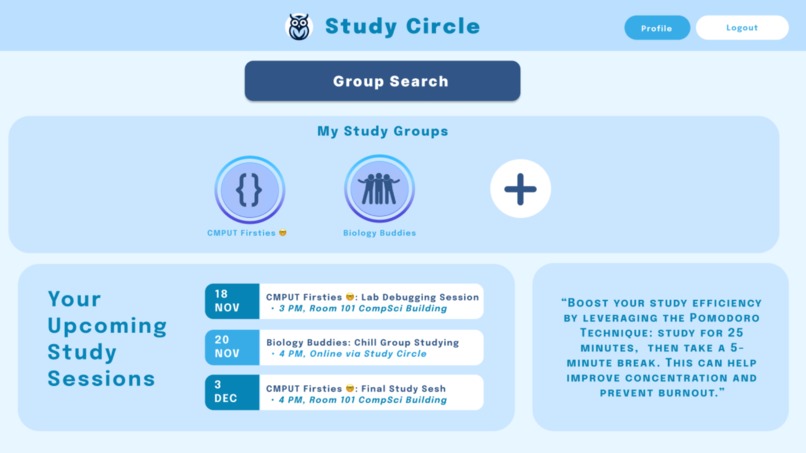 StudyCircle – screenshot 2