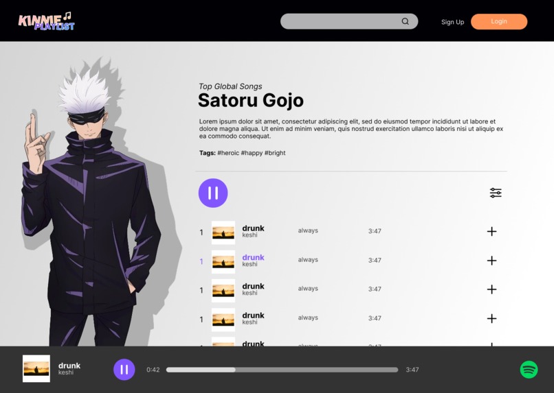 Kinnie Playlist – screenshot 4
