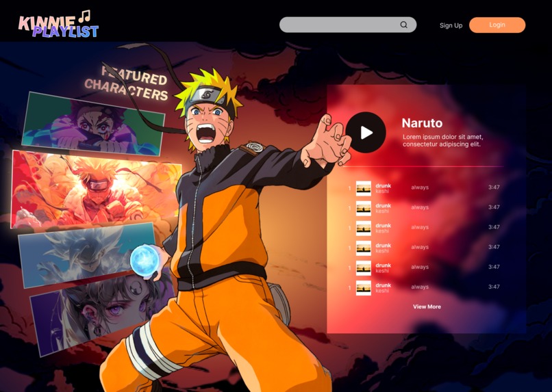 Kinnie Playlist – screenshot 1