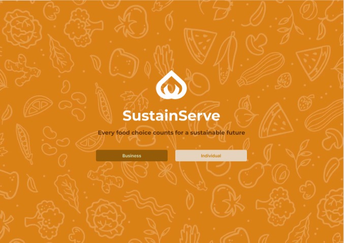 SustainServe – screenshot 1