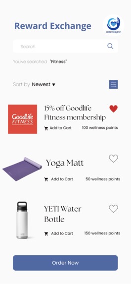Super Cool Health and Wellbeing App! HealthQuest – screenshot 4