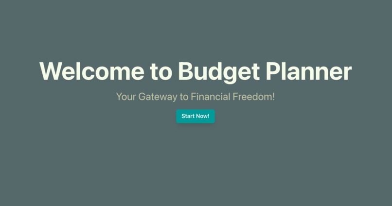 Budget Planner – screenshot 1