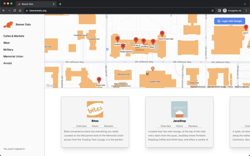 BeaverEats – screenshot 1