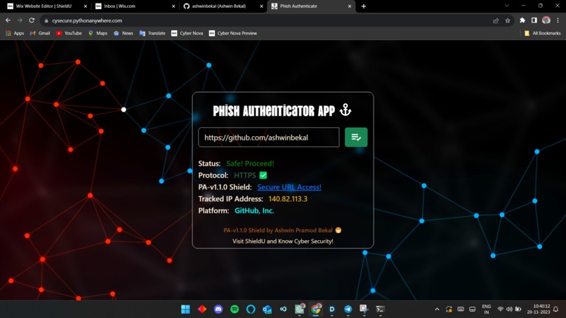 PA-v1.1.0: Cyber Education and Phish Authenticator – screenshot 6