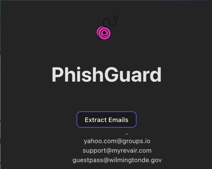 PhishGuard – screenshot 2