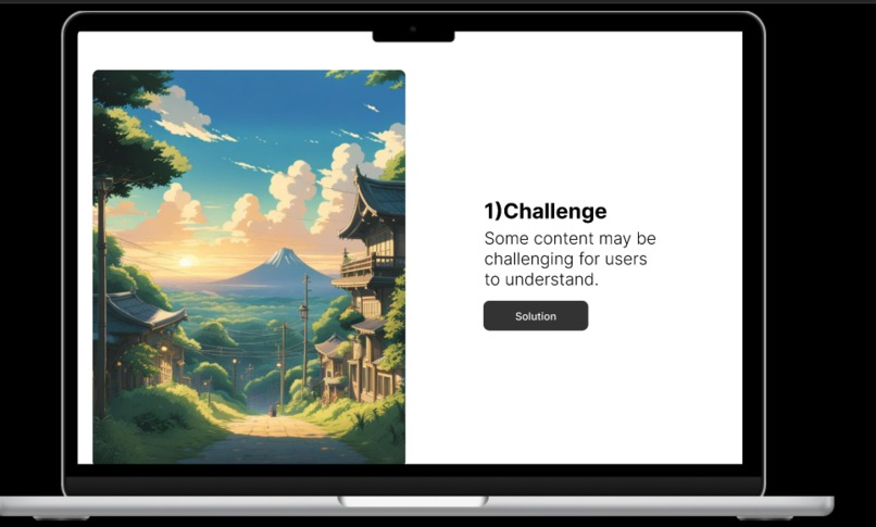 Making education accessible – screenshot 2