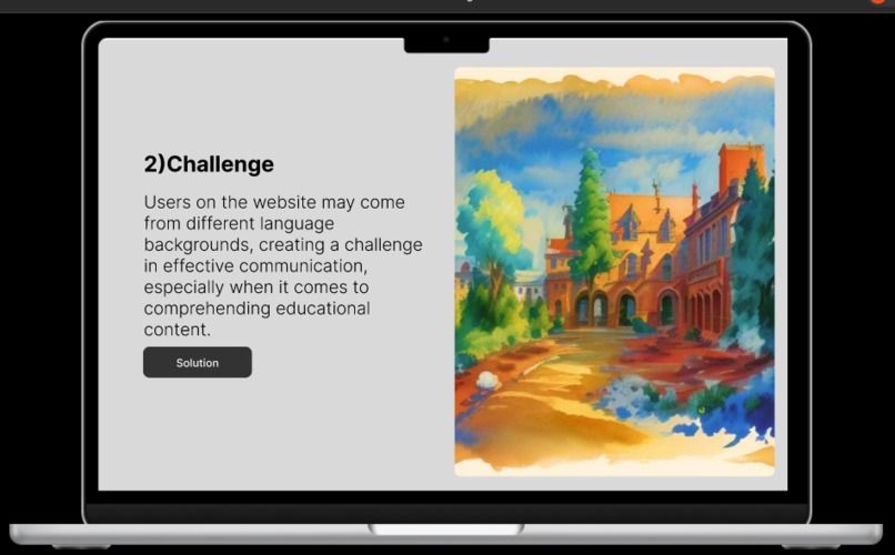 Making education accessible – screenshot 3