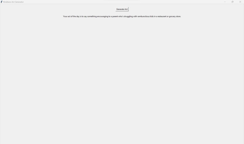 KindnessGen – screenshot 3