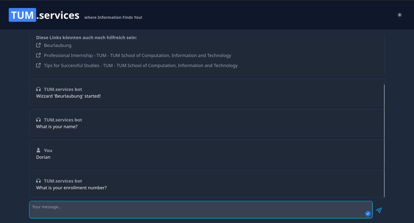 tum.services – screenshot 6