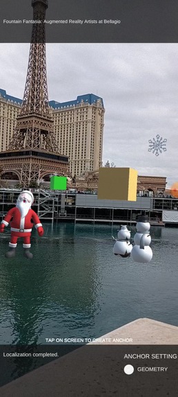 Fountain Fantasia: Augmented Reality Artists at Bellagio – screenshot 2