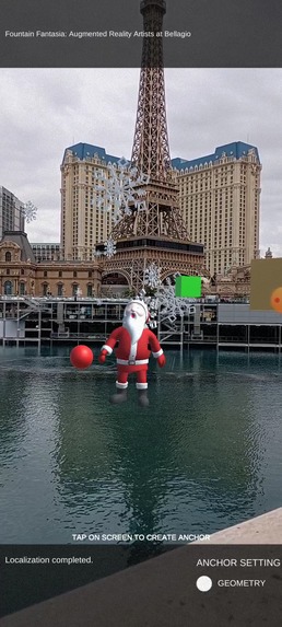 Fountain Fantasia: Augmented Reality Artists at Bellagio – screenshot 3