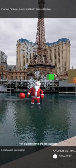 Fountain Fantasia: Augmented Reality Artists at Bellagio – screenshot 4