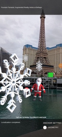 Fountain Fantasia: Augmented Reality Artists at Bellagio – screenshot 5