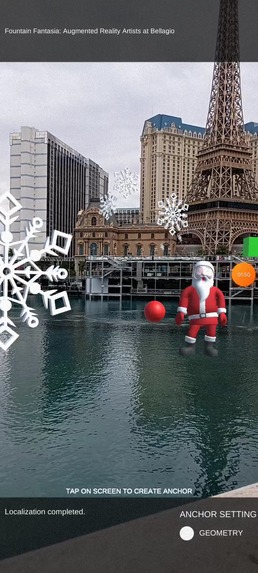 Fountain Fantasia: Augmented Reality Artists at Bellagio – screenshot 7