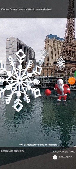 Fountain Fantasia: Augmented Reality Artists at Bellagio – screenshot 9