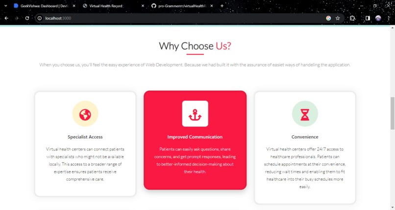 Virtual Health Record – screenshot 3