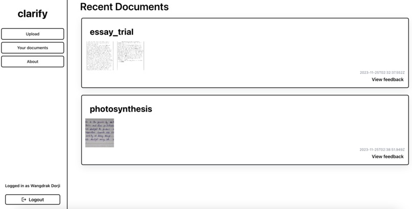Clarify – screenshot 3