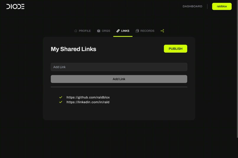 Digital Diode (Web5 Profile) – screenshot 4