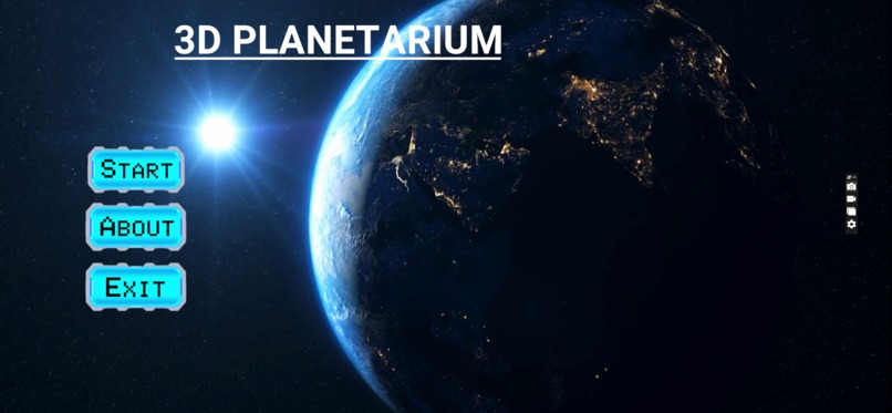 3D Planetarium Software  – screenshot 1