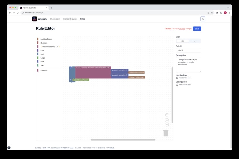 NE:ONE automate – screenshot 10