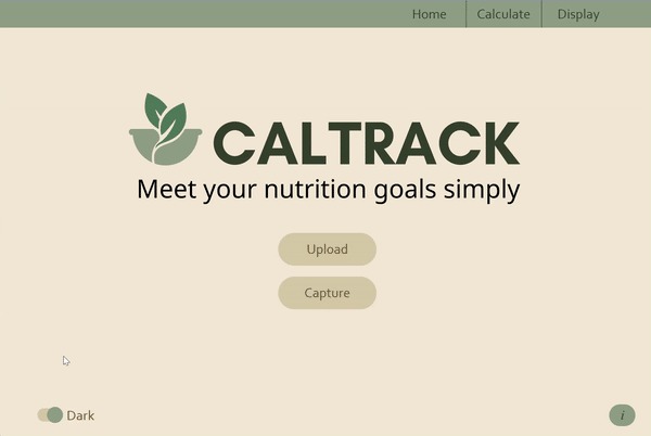 CalTrack – screenshot 4