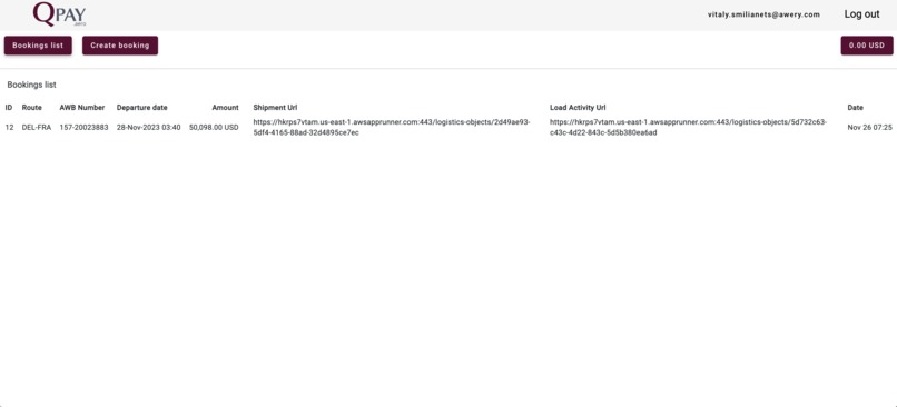 Qpay - quick book and pay for air cargo shipments – screenshot 7