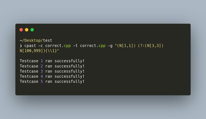 cpast – screenshot 3