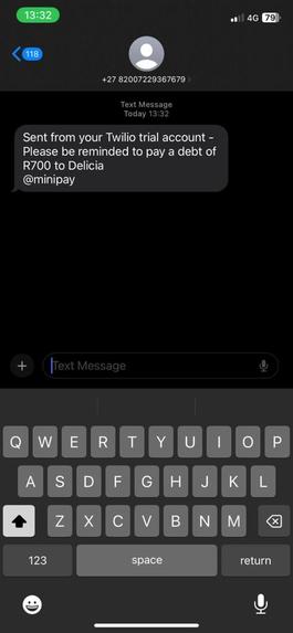 Budgetlock and “Please top me up” – screenshot 5