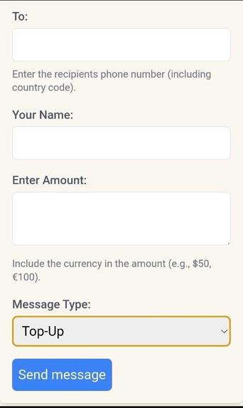 Budgetlock and “Please top me up” – screenshot 4