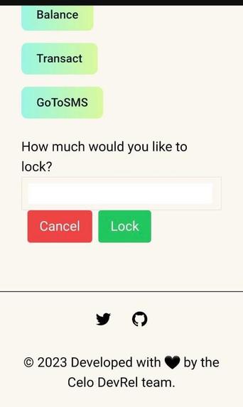 Budgetlock and “Please top me up” – screenshot 8