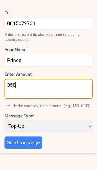 Budgetlock and “Please top me up” – screenshot 11