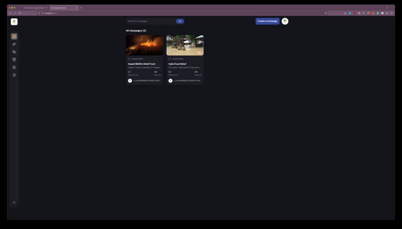 ReliefChain – screenshot 2