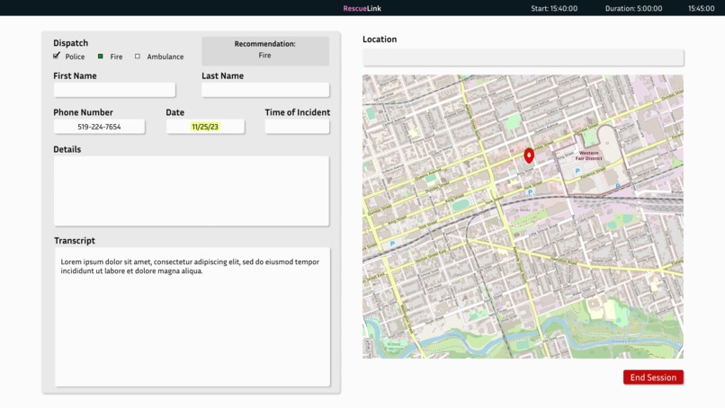 RescueLink – screenshot 3