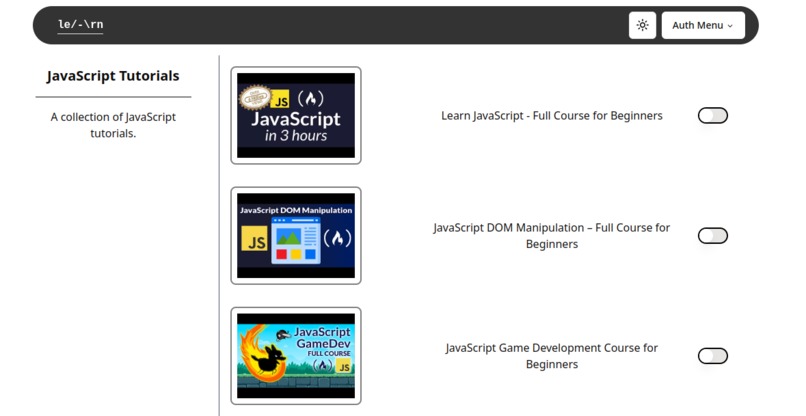 Le/-\rn – screenshot 3