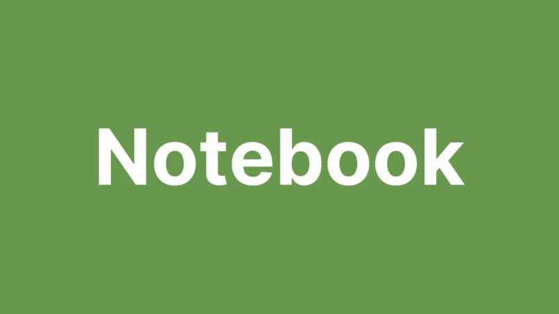 Notebook – screenshot 1