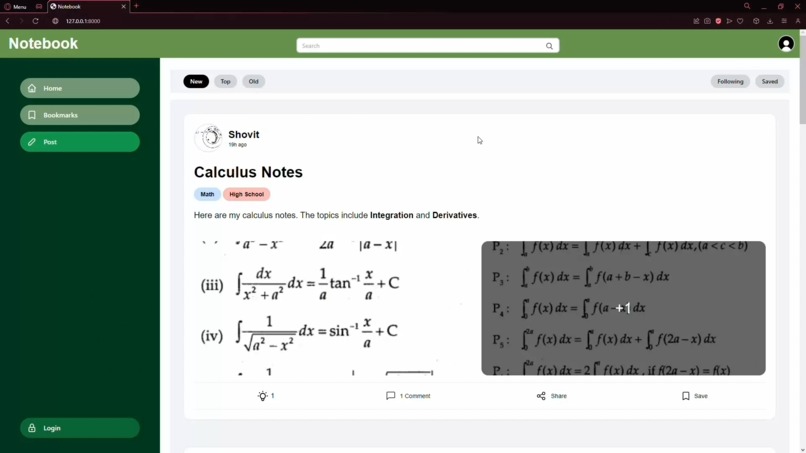 Notebook – screenshot 5