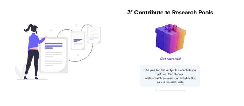 Medical Research Hub, Web3 Patient Portal – screenshot 4