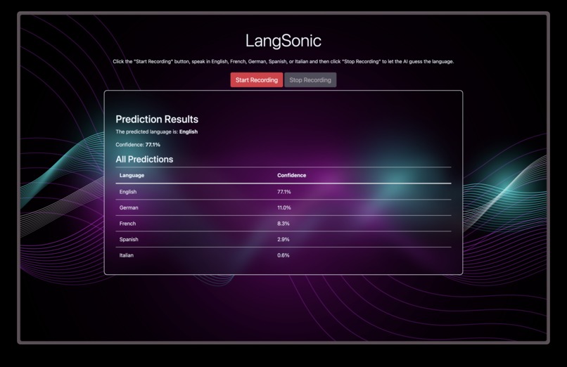 LangSonic – screenshot 3